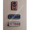 Patch PVC Veteran Velcro Tan