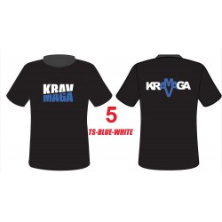 T-shirt sportswear Krav Maga Blue-White