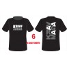 T-shirt sportswear Krav Maga Gray-White