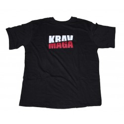 T-shirt sportswear Krav Maga Red-White