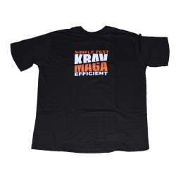T-shirt sportswear Krav Maga Orange-White