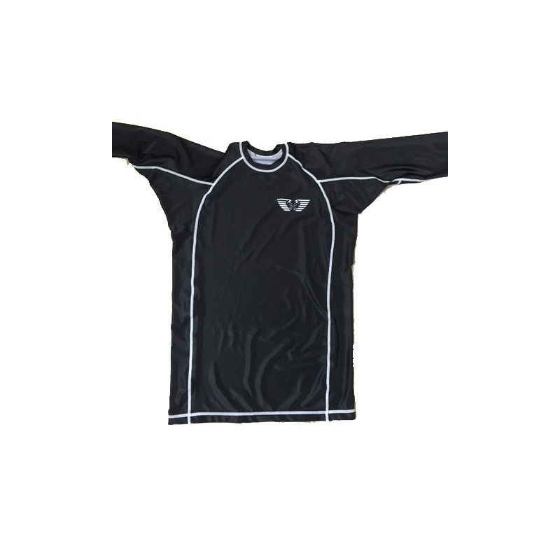 Rashguard Davidson BASIC Manche longue-Noir