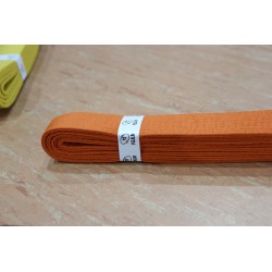 Ceinture logo FEKM 100% coton-Marron