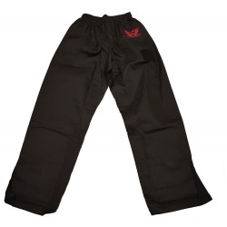 Krav Maga Kimono black pants 301 - FEKM Logo - unisexe
