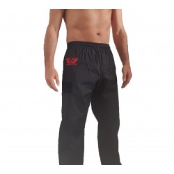 Krav Maga Kimono black pants 301 - FEKM Logo - unisexe