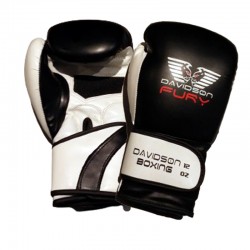 Gants DAVIDSON-FURY-Noir/Blanc