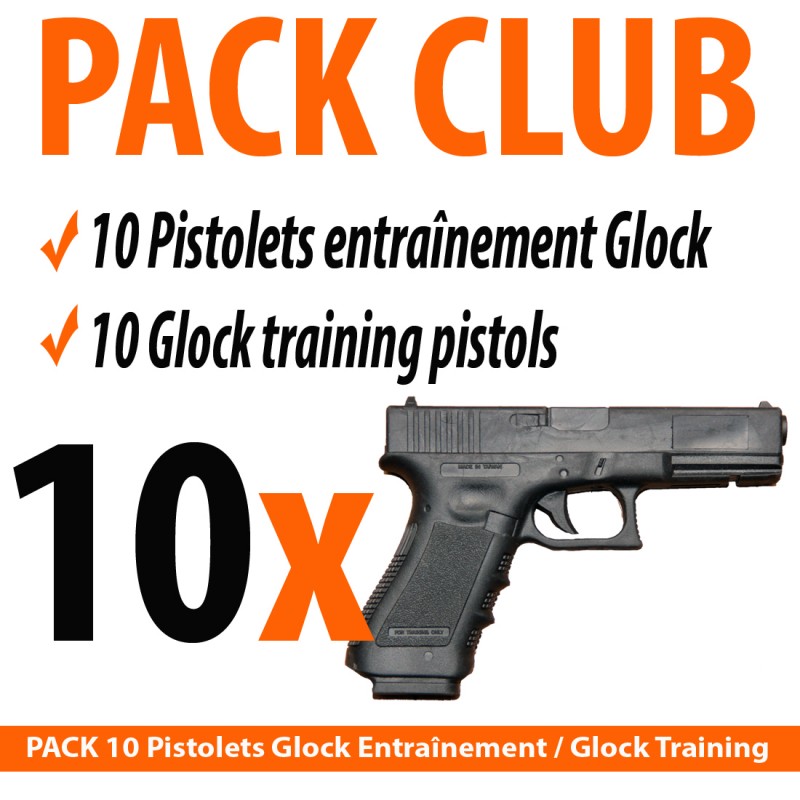 Pack Club 10x Pistolet