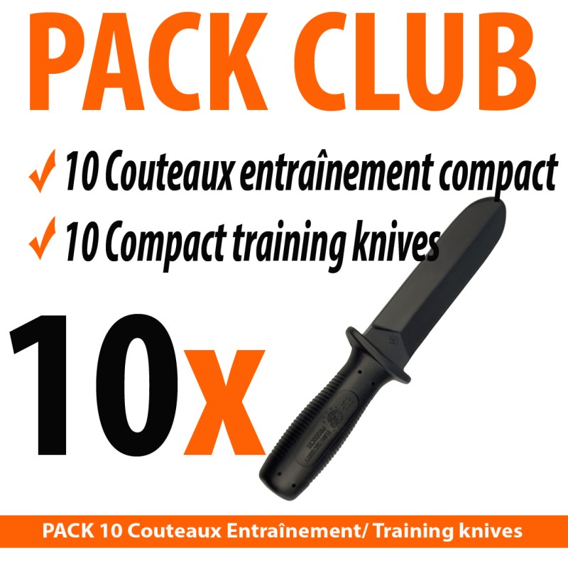 Pack Club 10x Couteau compact
