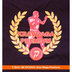 Tee-shirt "Be Vicious" Krav Maga Premium